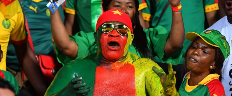 Les supporters des Lions Indomptables du Cameroun